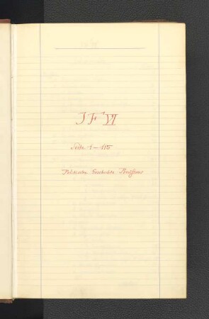 JFVI, Politische Geschichte, F. Deutschland, Preussen: Realkatalog der Stadtbibliothek zu Hamburg