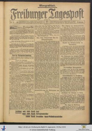 25.11.1919 (Morgenblatt)