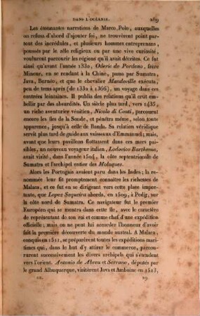 Progrès des explorations dans l'Océanie