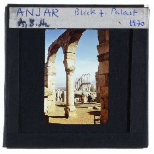 Anjar, antike Siedlung