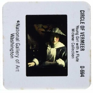 Vermeer, Mädchen mit der Flöte