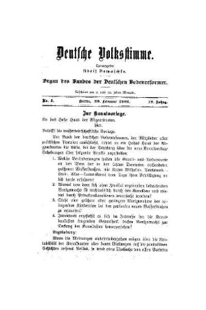 Zur Kanalvorlage