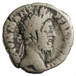Münze, Denar, 186 - 189 n. Chr.