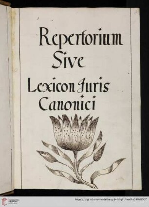 Johannes Nicolaus de Milis, Repertorium iuris