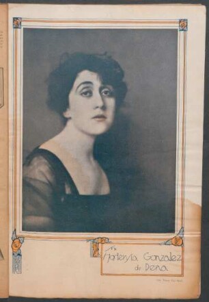 Sra. Hortensia Gonzalez de Peña - [Fotografía]