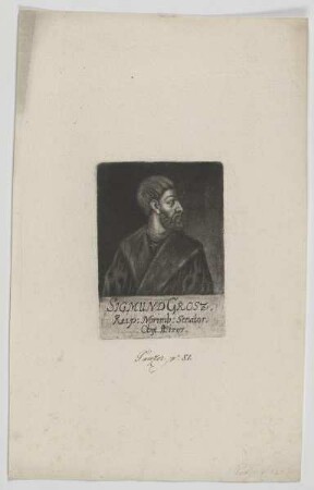 Bildnis des Sigmund Grosz