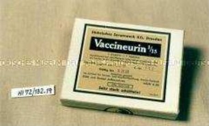 Verpackung des Vaccineurin I/15-Serums