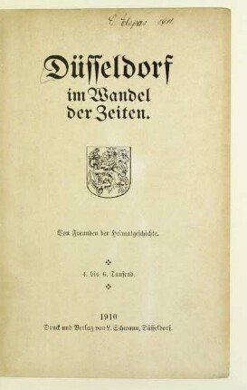 Düsseldorf im Wandel der Zeiten