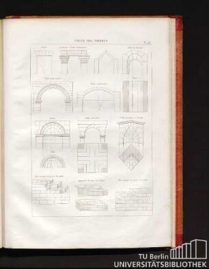 Coupe des pierres. Pl. 46.