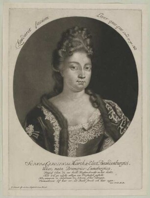 Bildnis der Sophia Carolina, Königin von Brandenburg-Preußen