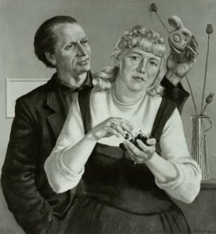 Doppelbildnis Willy Wolff und Annemarie Balden-Wolff
