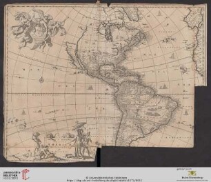 Novissima et accuratissima totius Americæ. Descriptio per N. Visscher