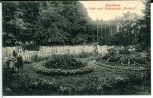 Karlsbad. Café und Restaurant "Posthof"