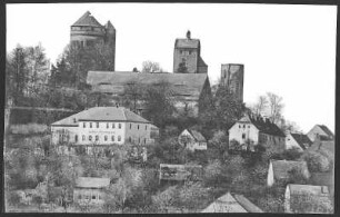 Stolpen. Koselturm, Seigerturm, Siebenspitzenturm