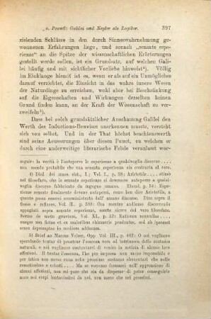 Galilei und Kepler als Logiker