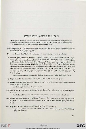 Zweite Abteilung (Nr. 406-488)
