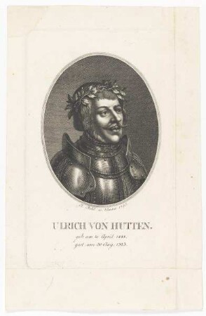 Bildnis des Ulrich von Hutten