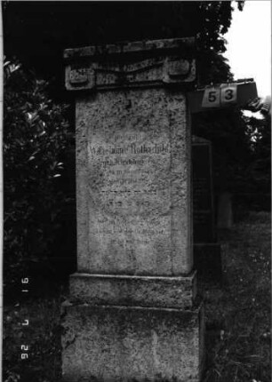 Grabstein 53 [Hahn S. 95 ]