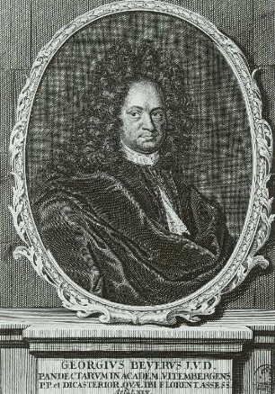 Bildnis Dr. jur. Georg Beyer