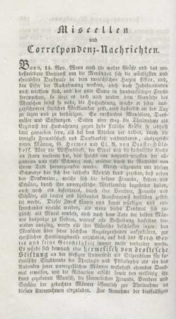 166-212 Miscellen und Correspondenz-Nachrichten