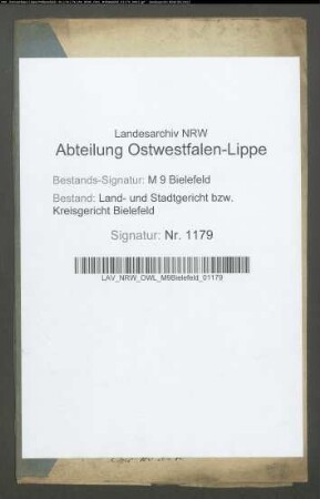 Sonstige: Bockermann:
