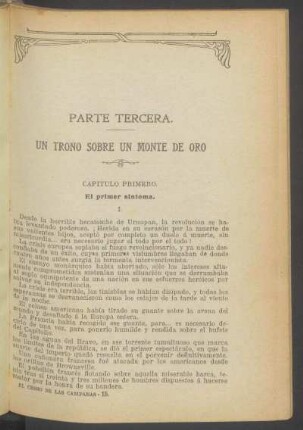 Capítulo primero. - El primer síntoma.