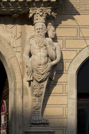 Portalfiguren, Brünn, Tschechische Republik