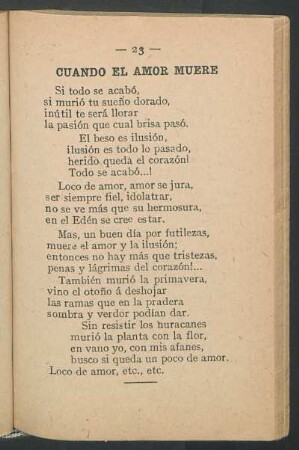Cuando el amor muere