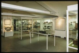 Ausstellung zu Stereoskopie, Ausstellungsraum