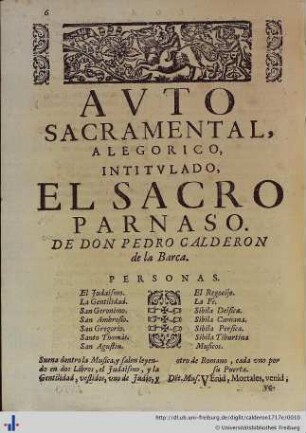 El Sacro Parnaso.