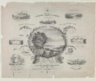 Gedenkblatt an die Erhebung Schleswig-Holsteins 1848