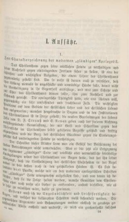 359[361]-367[369] Zur Charakterzeichnungen der modernen "gläubigen" Apologetik