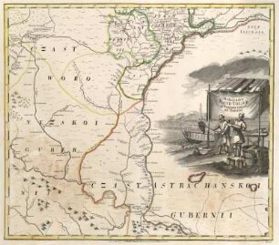 No. 10. Delineatio Fluvii Volgae a Samara usque ad Tsaricin