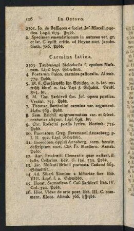 Carmina latina