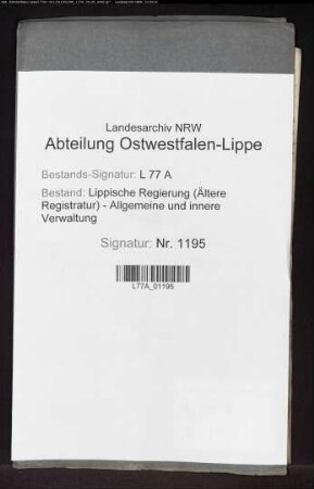 Verpachtung der städtischen Schafhude zu Lippstadt