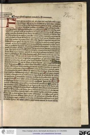 Incipit Soliloquium venerabilis Boneventure.