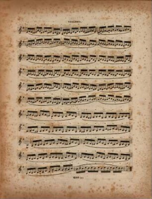 Caprices : ou 18 études ; pour le violon ; op. 59. 2. [1844]. - Pl.Nr. S.1248.(1.2). - 21 S.