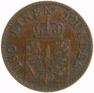 Münze, 2 Pfennig, 1860