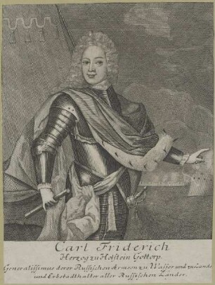 Bildnis des Carl Friedrich, Herzog von Schleswig-Holstein-Gottorf