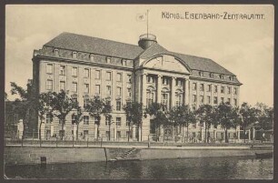 Ansichtskarte, das Königlich Preußische Eisenbahn-Zentralamt