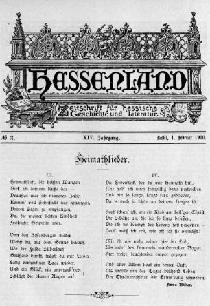 No. 3, 1. Februar 1900