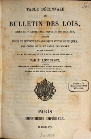 Bulletin des lois de la République Française. Partie principale. [2,2,a]