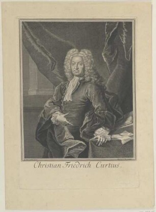 Bildnis des Christian Friedrich Curtius