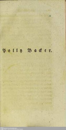 Polly Backer
