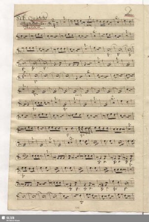806. Quintetto: Allez chagrins tourments / Paisiello, G.