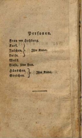 Kleine dramatische Kinderromane zur Bildung und Veredlung des jugendlichen Herzens, Bd. 2