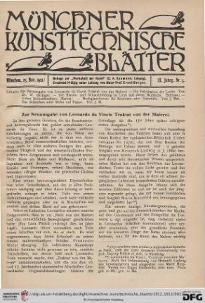 9: Zur Neuausgabe von Leonardo da Vincis Traktat von der Malerei