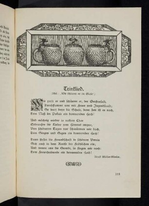 133, Trinklied