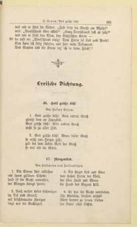 Lyrische Poesie