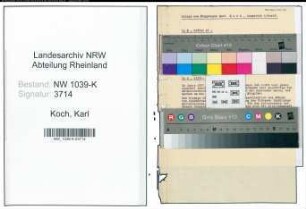 Entnazifizierung Karl Koch , geb. 15.11.1892 (Bankdirektor)